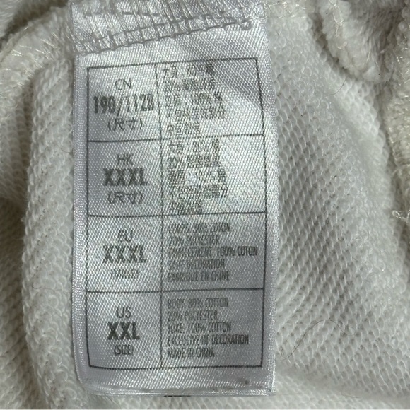 Disney Parks Mickey Mouse Stars Stripes Flag Men Pullover Sweatshirt 1/4 Zip 2XL - Picture 15 of 16